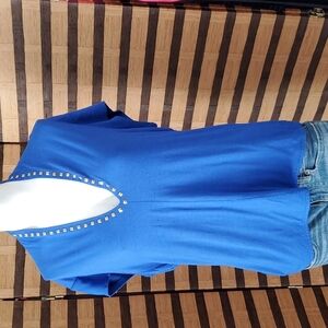 Carmen Marc Valvo stud top
